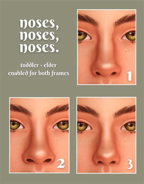 Noses Noses Noses A Nose Preset Pack Lol Meeshi On Patreon In