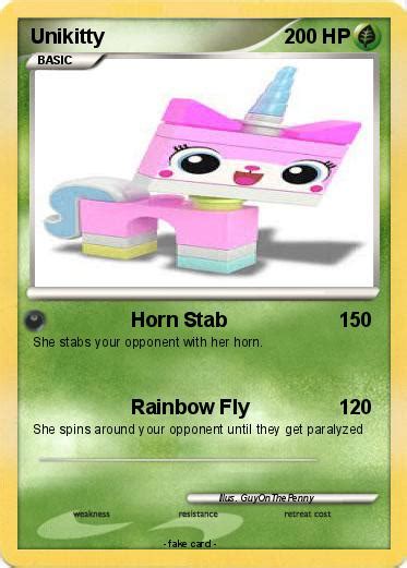 This may also leave those pokémon with a burn. Pokémon Unikitty 21 21 - Horn Stab - My Pokemon Card