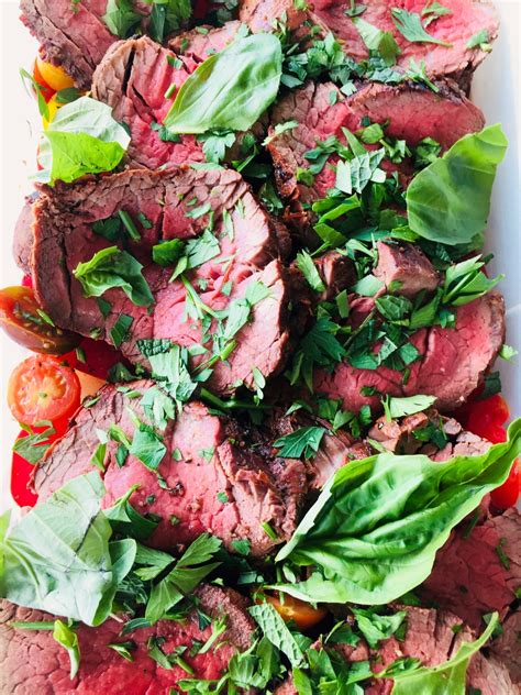 It's impressive to serve, and our simply seasoned version requires very little preparation or maintenance during cooking. Grilled Beef Tenderloin with Tomatoes - Recipe! - Live ...