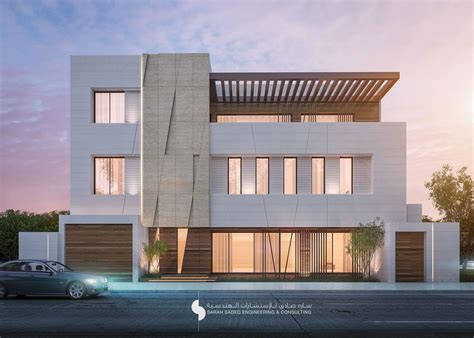 Private Villa 750 M Kuwait Modern Exterior Exterior Design House