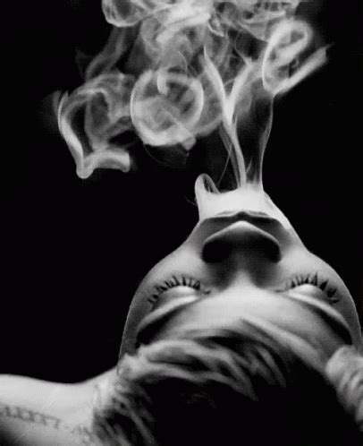 Woman Blowing Smoke GIFs Tenor