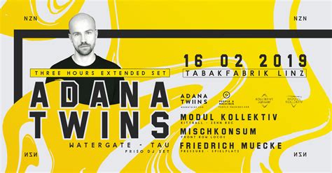 For solomun, music isn't just a tool to make people dance. Tabakfabrik Linz | NZN NZN presents ADANA TWINS at ...