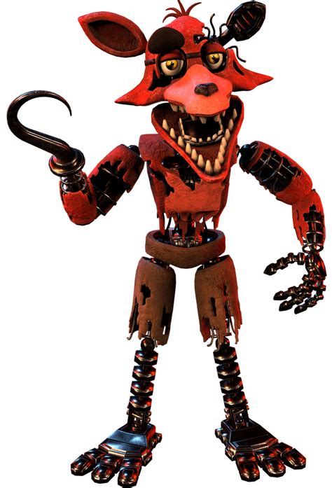 Withered Foxy Fnaf Vr By Alexaman On Deviantart