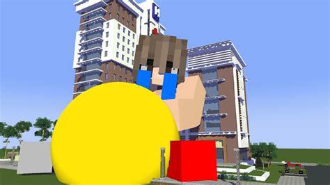 Sad Story Giant Girl Cry Vore At The City Minecraft Animation Youtube