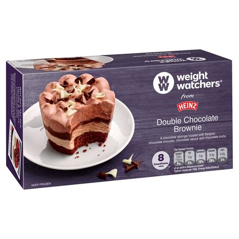 Weight Watchers Chocolate Brownie 2 Pack Morrisons