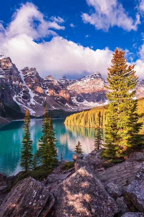 Morning Prelude Of Moraine Lake By Max Li 500px Mountain Landscape