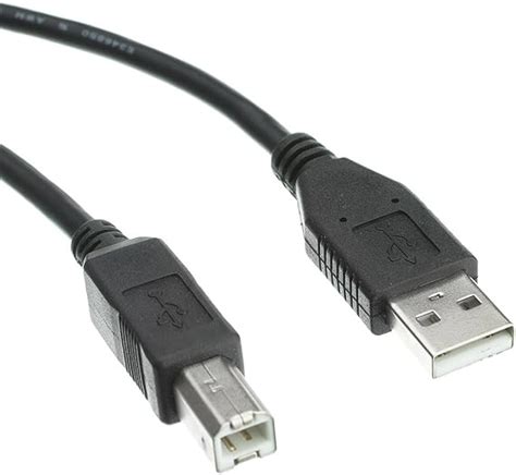 Usb 20 Printerdevice Cable Black Type A Male To Type B