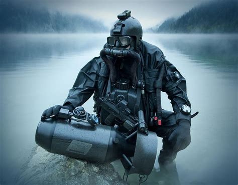Photo Combat Diver Military Special Forces Special Operations Forces