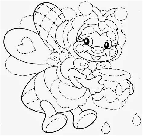 Desenho Pontilhado Para Colorir E Imprimir
