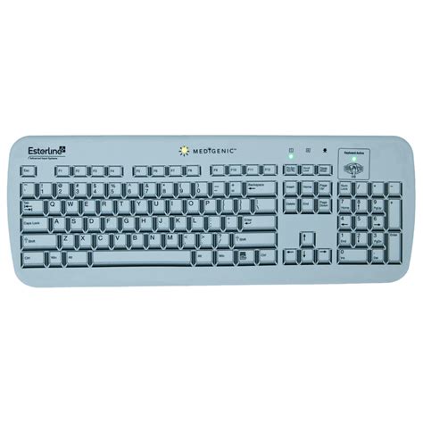Medigenic Compliance Keyboard Easy To Clean And Washable Alt