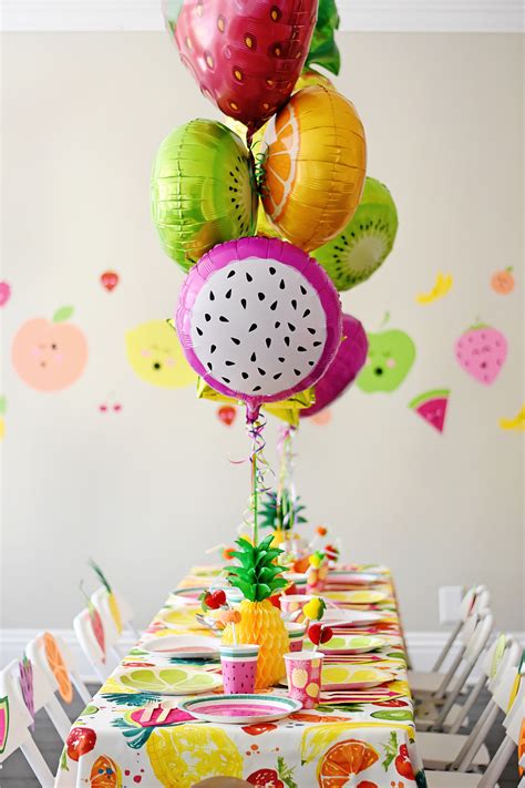 Cute And Colorful Tutti Frutti Birthday Party Project Nursery