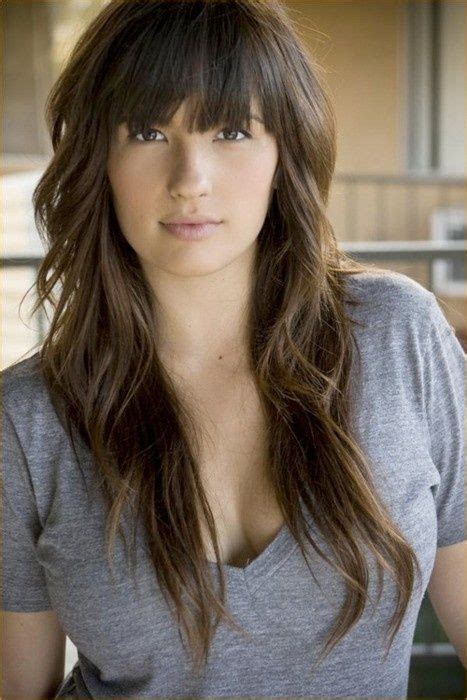 12 Spectacular Adorable Hairstyles With Long Bangs