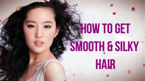Easy Tips To Get Smooth And Silky Hair Youtube