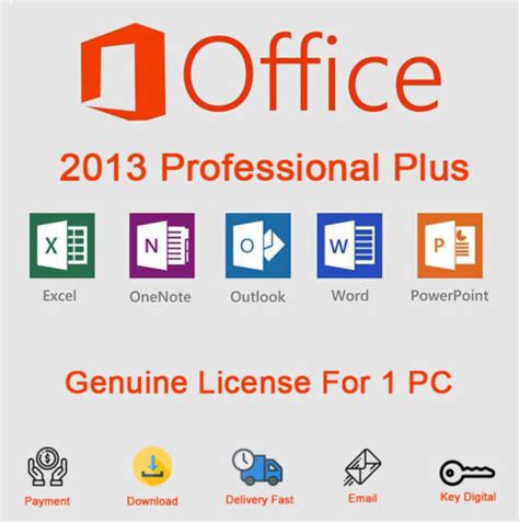 Microsoft Office 2013 Pro Plus Retail Product Key Paasposter