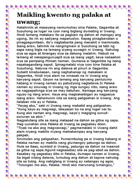 Mga Kwentong Pambata Philippin News Collections