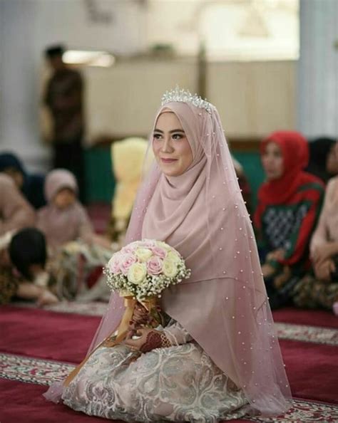 √ 31 model hijab pengantin syar i yang modern masa kini paling cantik terbaru cantikers