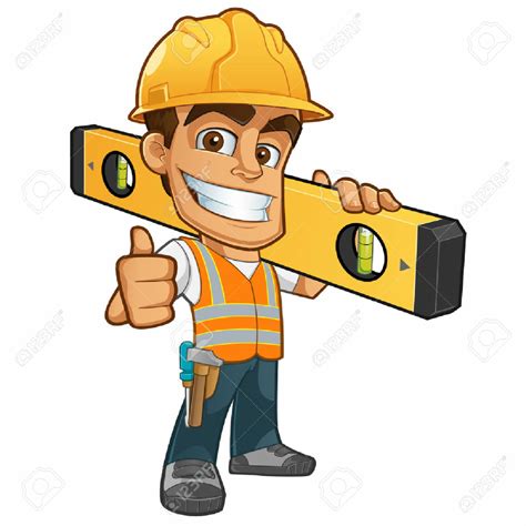 Download High Quality Construction Clipart Man Transparent