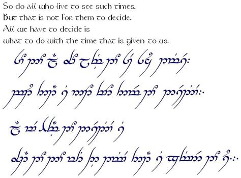 How To Learn Elvish Language From Lord Of The Rings