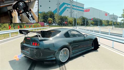 Drifting Hp Supra On Real Japanese Roads Oi Wharf Assetto Corsa