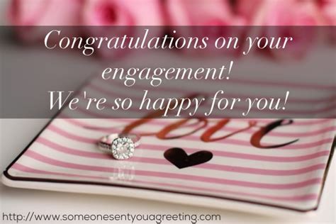 Engagement Congratulations And Wishes Someone Sent You A Greeting