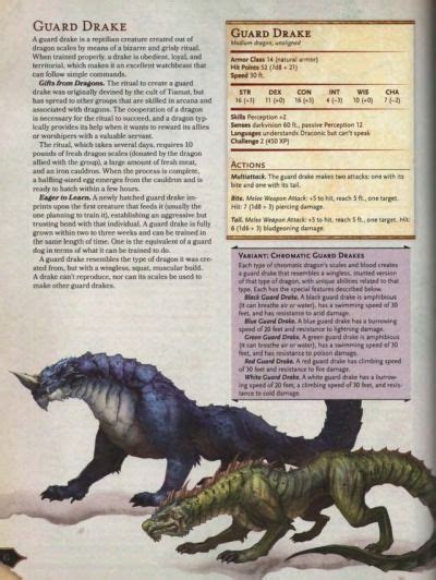 Welcome to the 5e system reference document (srd)! Image result for drake 5e | Dungeons and dragons homebrew ...