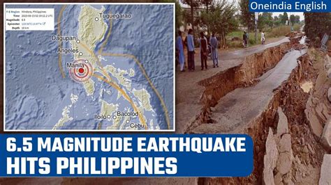 Philippines Earthquake 65 Magnitude Earthquake Strikes Philippines