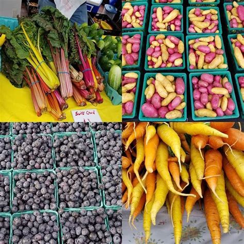 Maybe you would like to learn more about one of these? #sfafieldtrip Colors of the Bentonville Farmers Market. # ...
