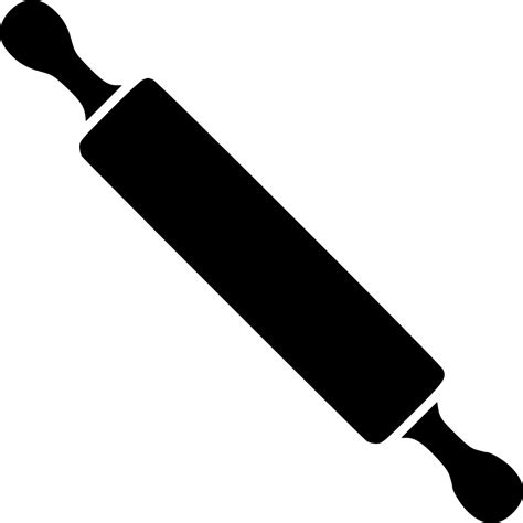Open full size Rolling Pin - - Black And White Rolling Pin ...