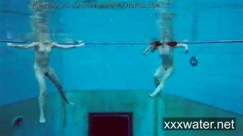 Milana And Katrin Strip Eachother Underwater Sex Video