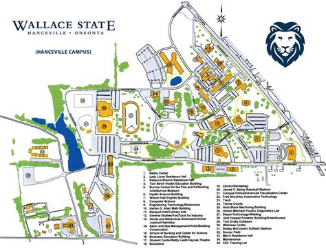 Fall 2018 Campus Map By Wallace State Community College Issuu