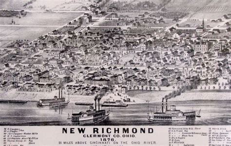 The Ohio Flows North Past New Richmond An Abolitionist Hell Hole It
