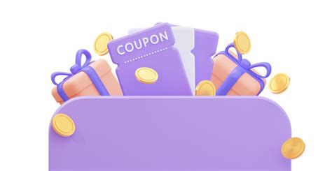 606 3d Coupon Illustrations Free In Png Blend Gltf Iconscout