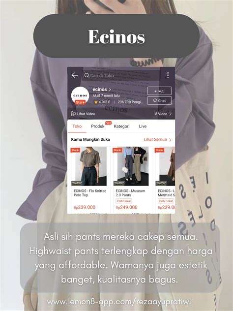 Rekomendasi Olshop Outfit Kekinian 🌟 | Galeri diposting oleh reza ayu