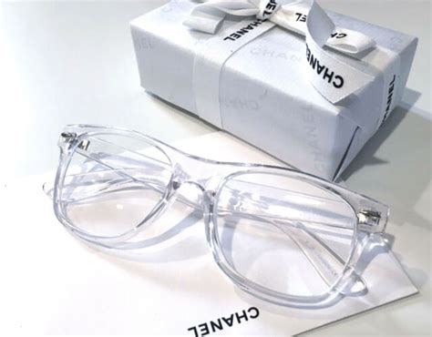 Crystal See Trough Square Clear Frames Kylie Clear Women Eyeglasses
