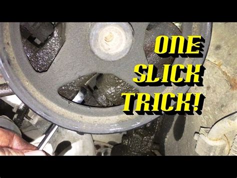 Ford Quick Tips 75 C Iii Power Steering Pump Removal Trick