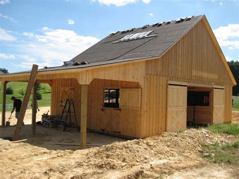 The latest trend in post frame construction is adding living quarters to your pole barn. Barn Designs With Living Quarters | Horse barns | Pinterest