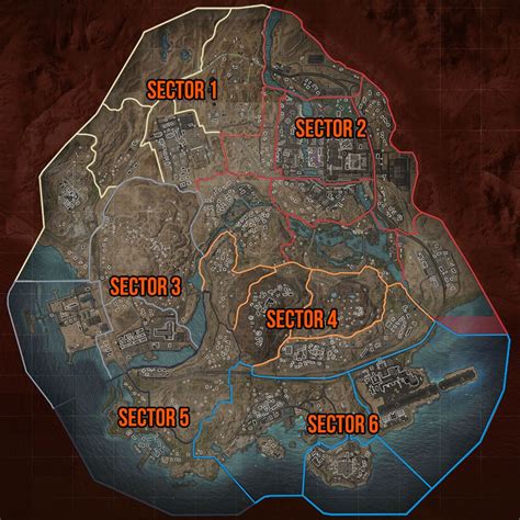 Warzone 2 Al Mazrah Map Sectors And Locations Detailed Gamesradar
