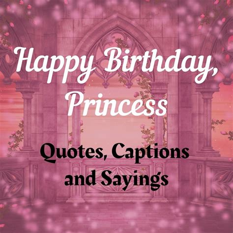 37 Happy Birthday Princess Quotes Darling Quote