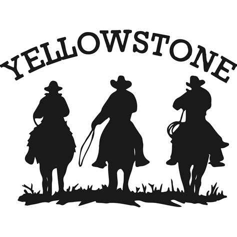 Yellowstone Svg Yellowstone Silhouette Yellowstone Clipart Inspire Uplift