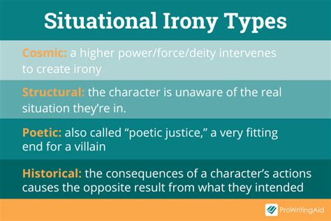 😝 4 Types Of Irony What Are The 4 Types Of Irony Definition 2022 10 29