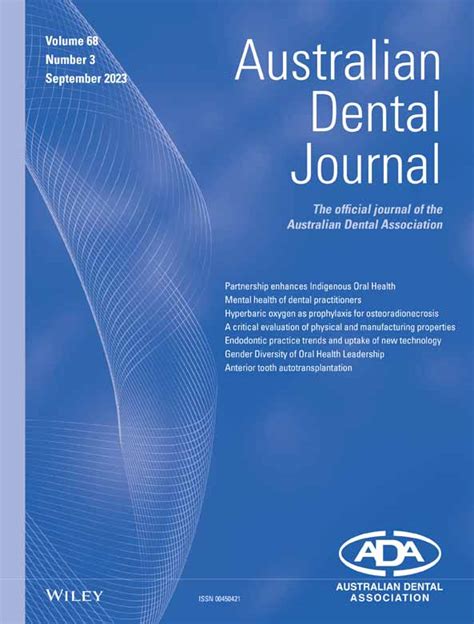Australian Dental Journal Vol 34 No 5