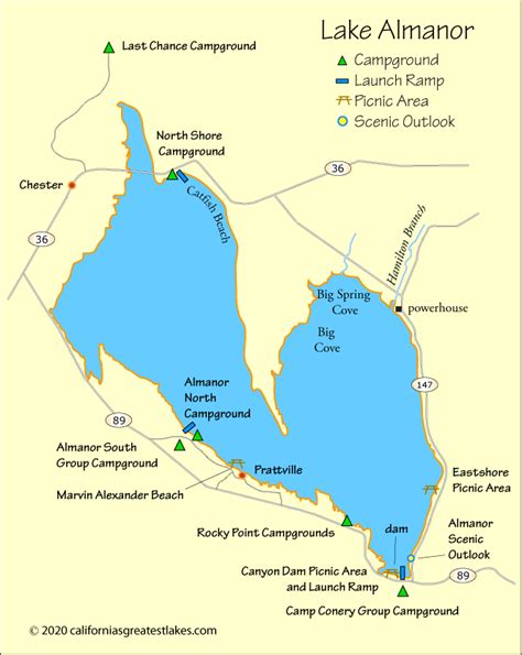 Check spelling or type a new query. Lake Almanor Map