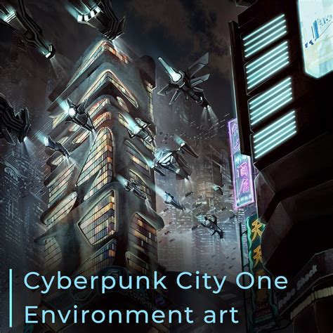 Artstation Welcome To The Future Cyberpunk City