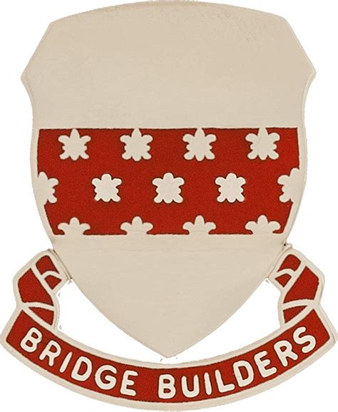 547th Engineer Battalion Unit Crest Bridge Builders Clothing