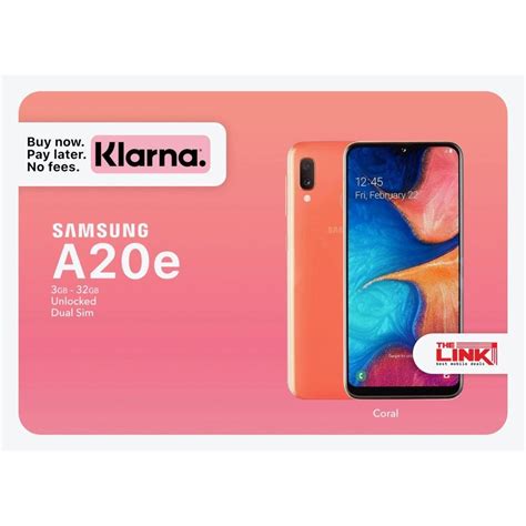 Brand New Samsung A20e Dual Sim 32gb Unlocked Buy Now Pay Later