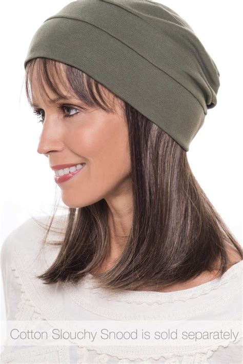 Cardani Long Hair Halo With Detachable Bangs Hairpiece For Hats