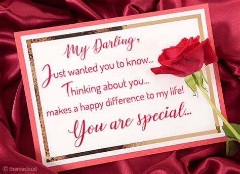 My Darling You Are Special Free You Are Special Ecards 123 Greetings