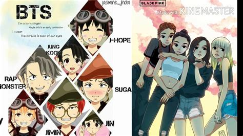 Romance anime movies with happy ending. BTS And Blackpink Anime Wallpapers - Wallpaper Cave