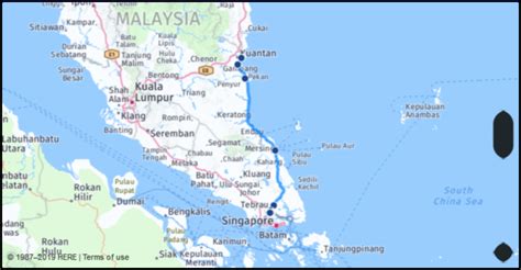 Map Of Malaysia Kuantan Maps Of The World