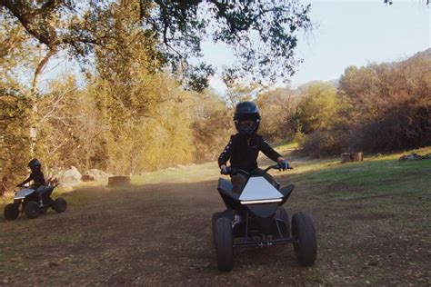 Tesla Announces All Electric 1900 Cyberquad For Kids The Verge